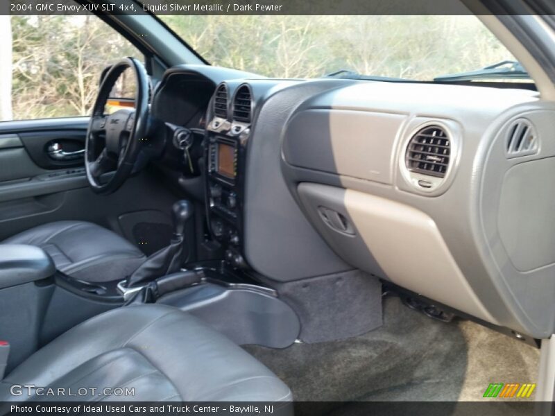 Liquid Silver Metallic / Dark Pewter 2004 GMC Envoy XUV SLT 4x4