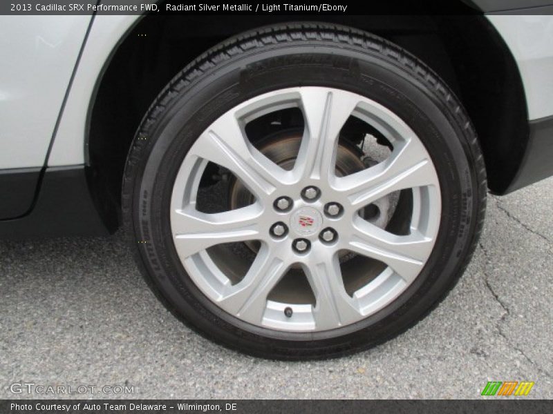Radiant Silver Metallic / Light Titanium/Ebony 2013 Cadillac SRX Performance FWD