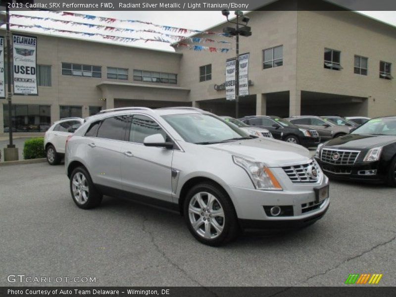 Radiant Silver Metallic / Light Titanium/Ebony 2013 Cadillac SRX Performance FWD