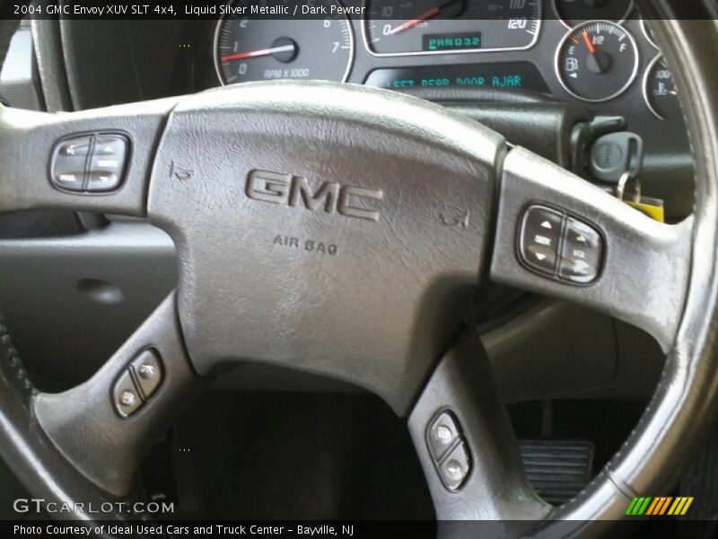 Liquid Silver Metallic / Dark Pewter 2004 GMC Envoy XUV SLT 4x4