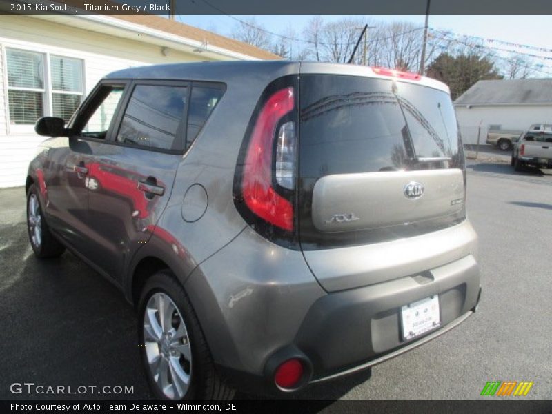 Titanium Gray / Black 2015 Kia Soul +