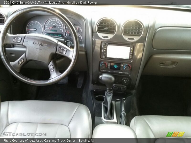 Liquid Silver Metallic / Dark Pewter 2004 GMC Envoy XUV SLT 4x4