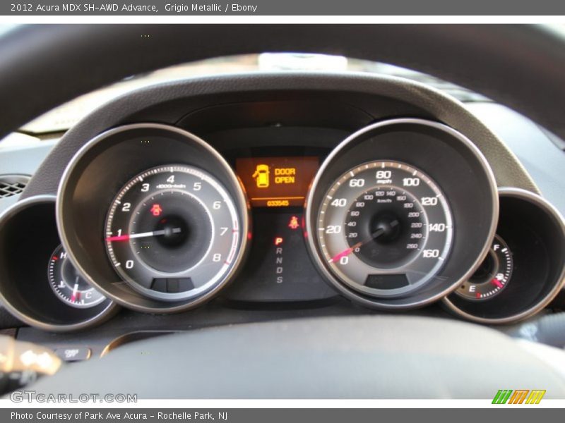  2012 MDX SH-AWD Advance SH-AWD Advance Gauges