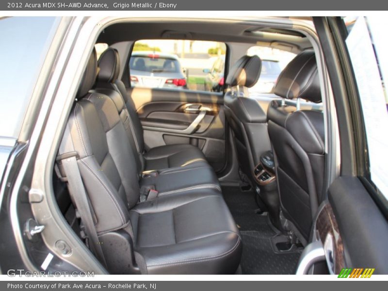Rear Seat of 2012 MDX SH-AWD Advance