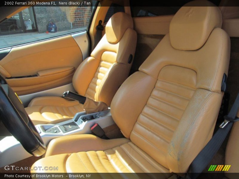 Front Seat of 2002 360 Modena F1