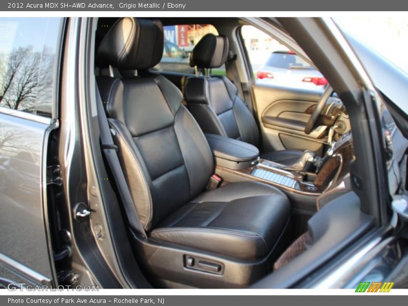 Front Seat of 2012 MDX SH-AWD Advance