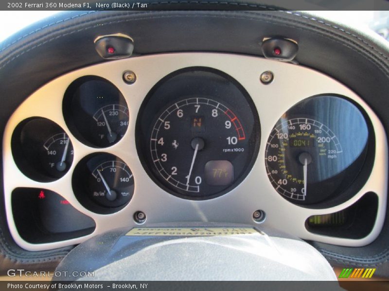  2002 360 Modena F1 Modena F1 Gauges