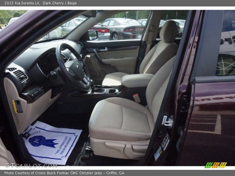  2015 Sorento LX Beige Interior