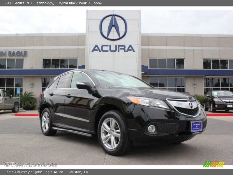 Crystal Black Pearl / Ebony 2013 Acura RDX Technology