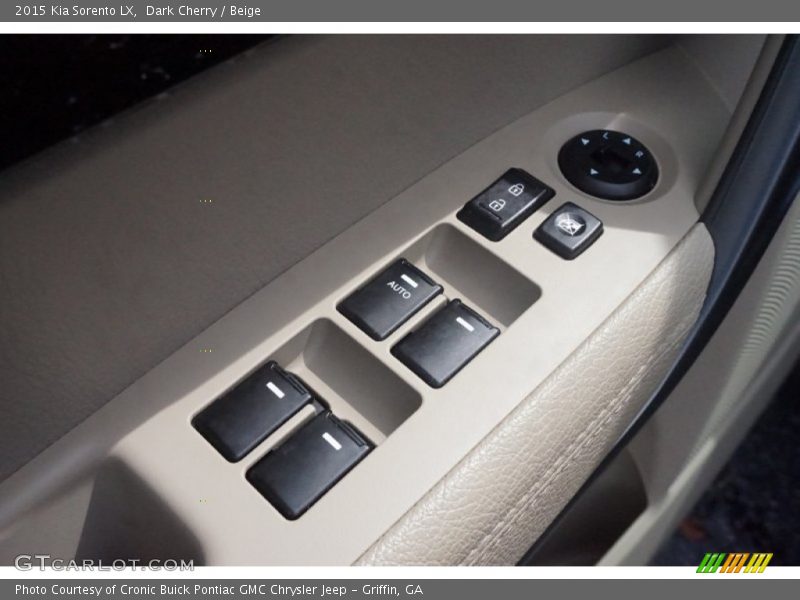 Dark Cherry / Beige 2015 Kia Sorento LX