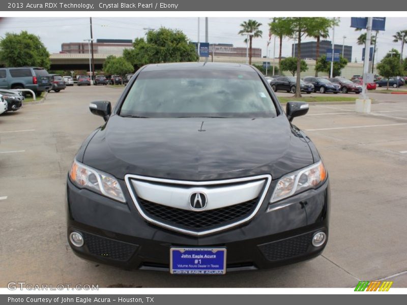 Crystal Black Pearl / Ebony 2013 Acura RDX Technology