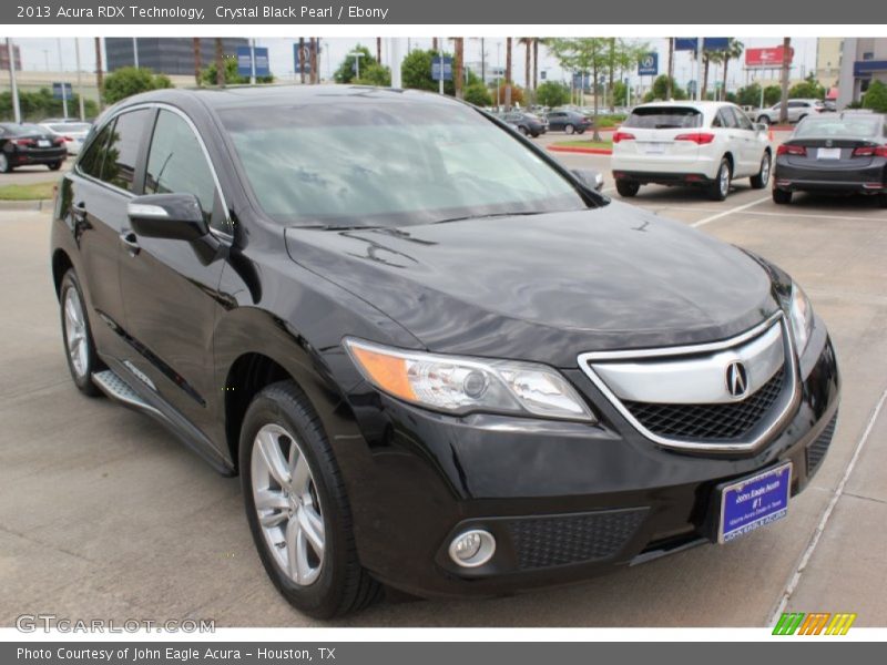 Crystal Black Pearl / Ebony 2013 Acura RDX Technology
