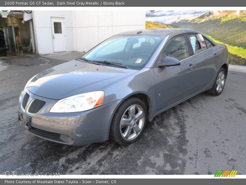 Dark Steel Gray Metallic / Ebony Black 2008 Pontiac G6 GT Sedan