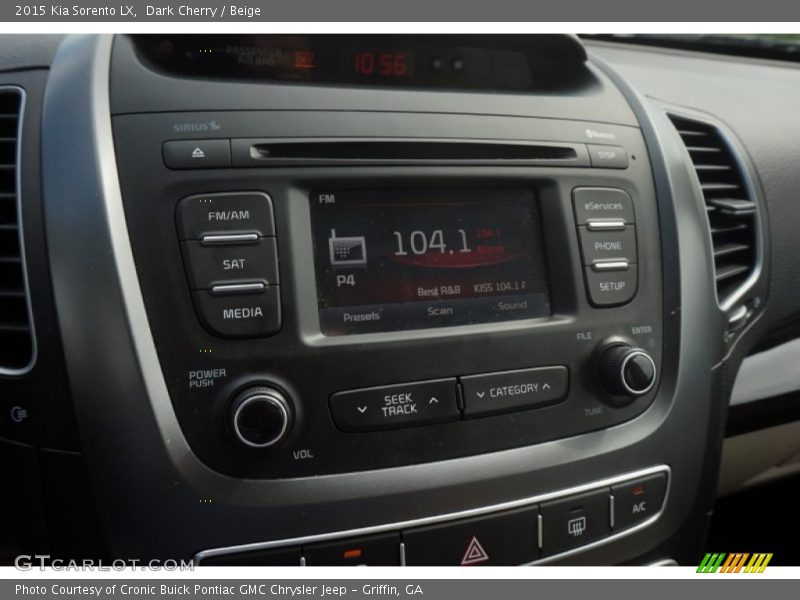 Dark Cherry / Beige 2015 Kia Sorento LX