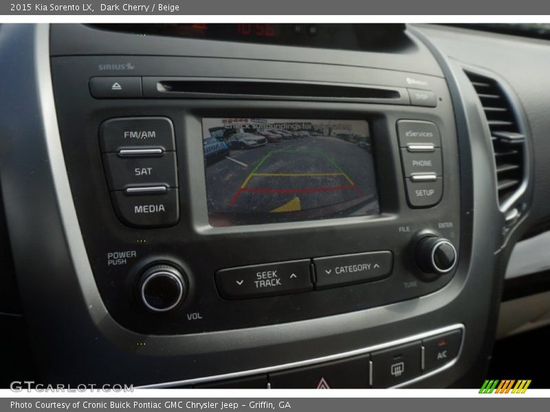 Dark Cherry / Beige 2015 Kia Sorento LX