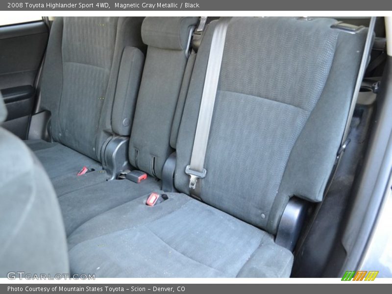 Magnetic Gray Metallic / Black 2008 Toyota Highlander Sport 4WD