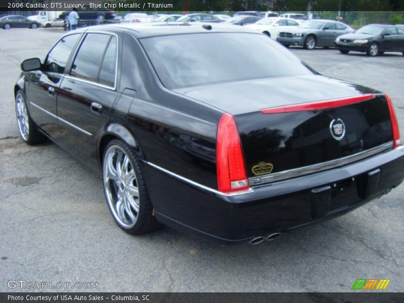 Blue Chip Metallic / Titanium 2006 Cadillac DTS Luxury