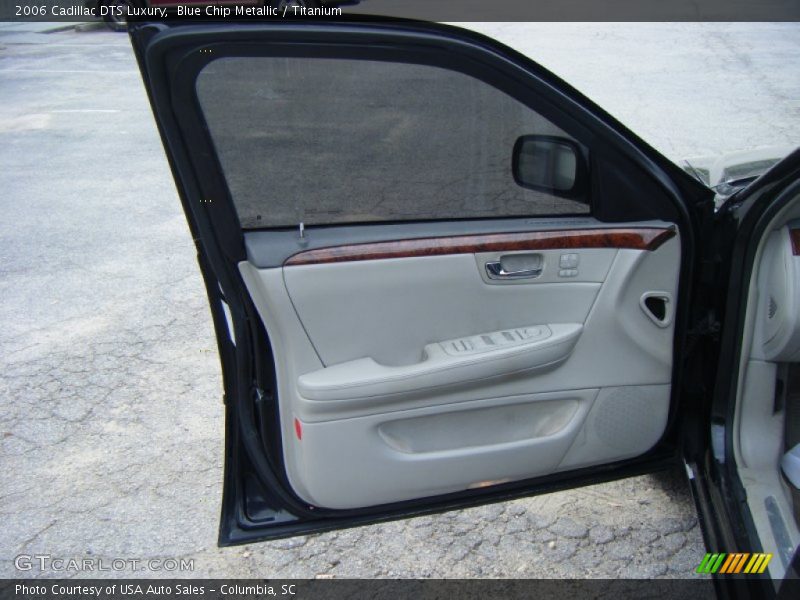 Blue Chip Metallic / Titanium 2006 Cadillac DTS Luxury