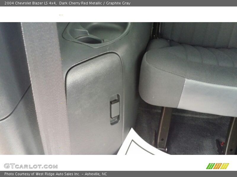 Dark Cherry Red Metallic / Graphite Gray 2004 Chevrolet Blazer LS 4x4