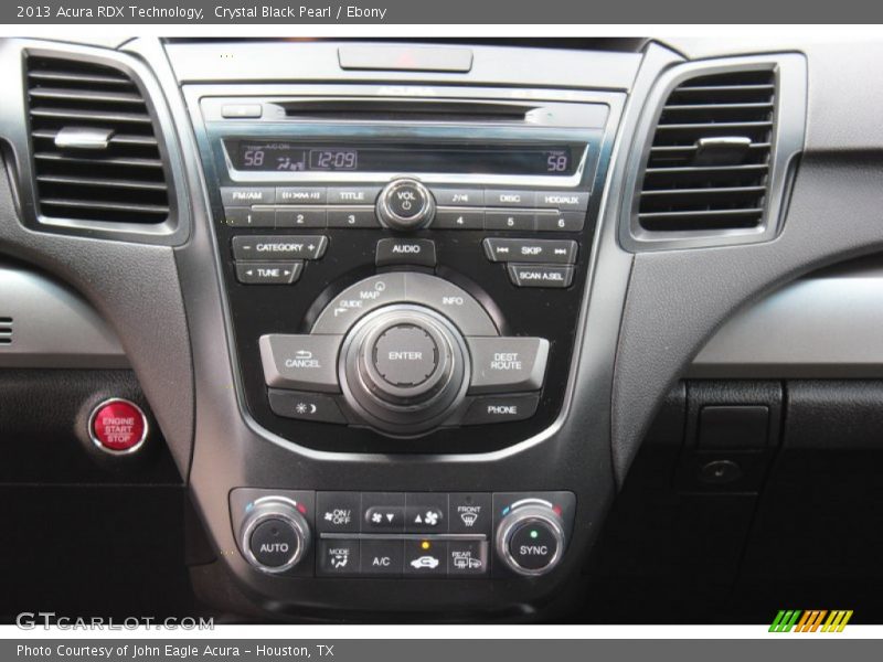 Crystal Black Pearl / Ebony 2013 Acura RDX Technology