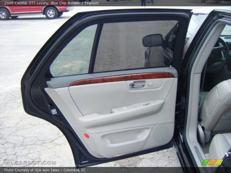 Blue Chip Metallic / Titanium 2006 Cadillac DTS Luxury