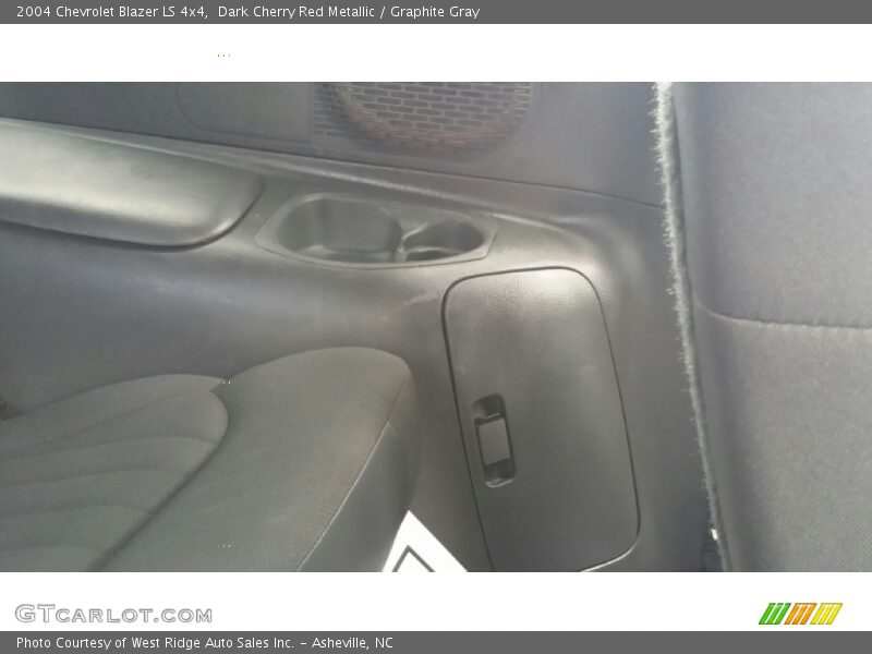 Dark Cherry Red Metallic / Graphite Gray 2004 Chevrolet Blazer LS 4x4