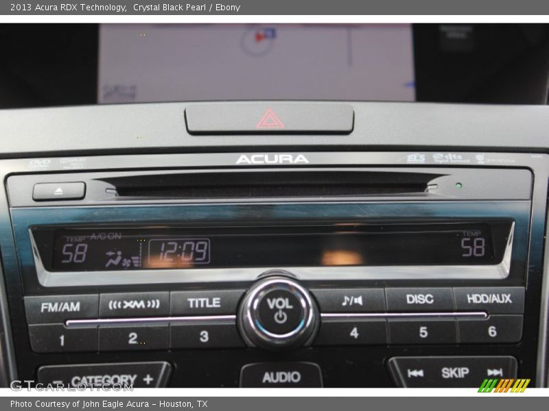 Crystal Black Pearl / Ebony 2013 Acura RDX Technology
