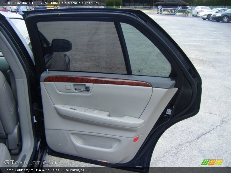 Blue Chip Metallic / Titanium 2006 Cadillac DTS Luxury