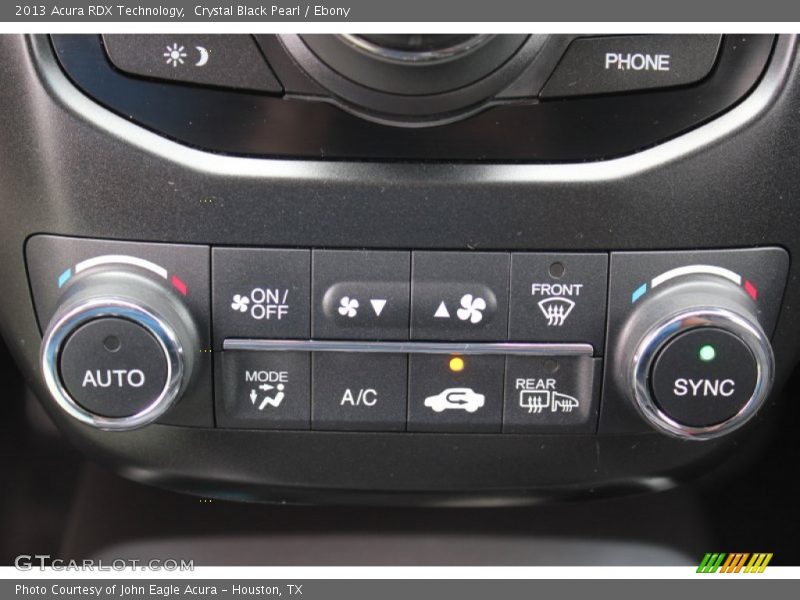Crystal Black Pearl / Ebony 2013 Acura RDX Technology