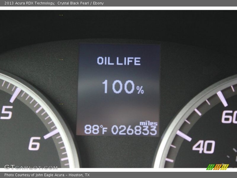 Crystal Black Pearl / Ebony 2013 Acura RDX Technology