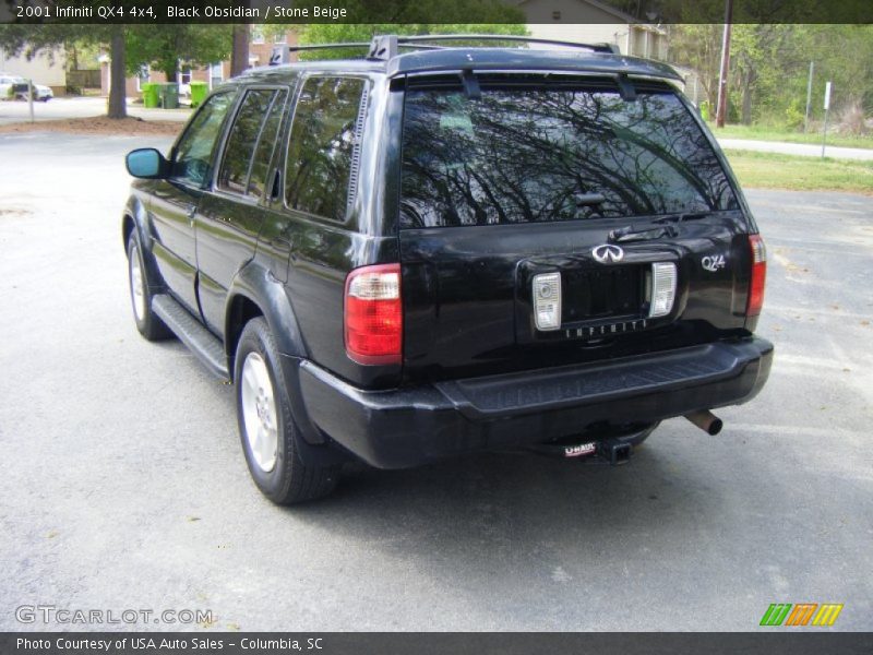 Black Obsidian / Stone Beige 2001 Infiniti QX4 4x4