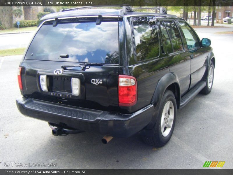 Black Obsidian / Stone Beige 2001 Infiniti QX4 4x4