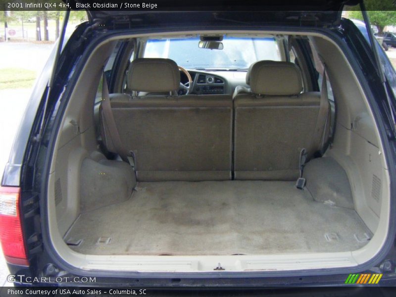 Black Obsidian / Stone Beige 2001 Infiniti QX4 4x4