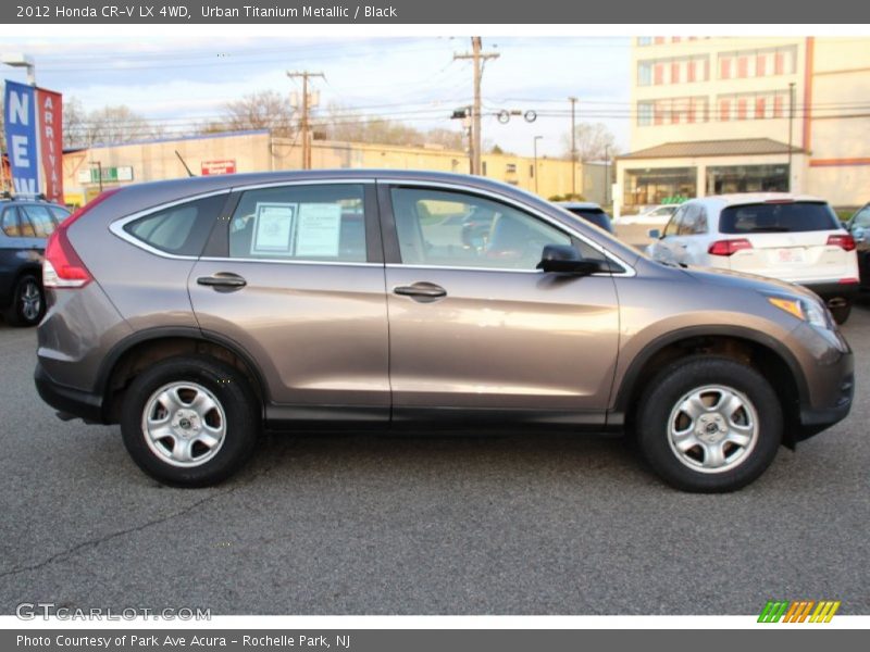 Urban Titanium Metallic / Black 2012 Honda CR-V LX 4WD