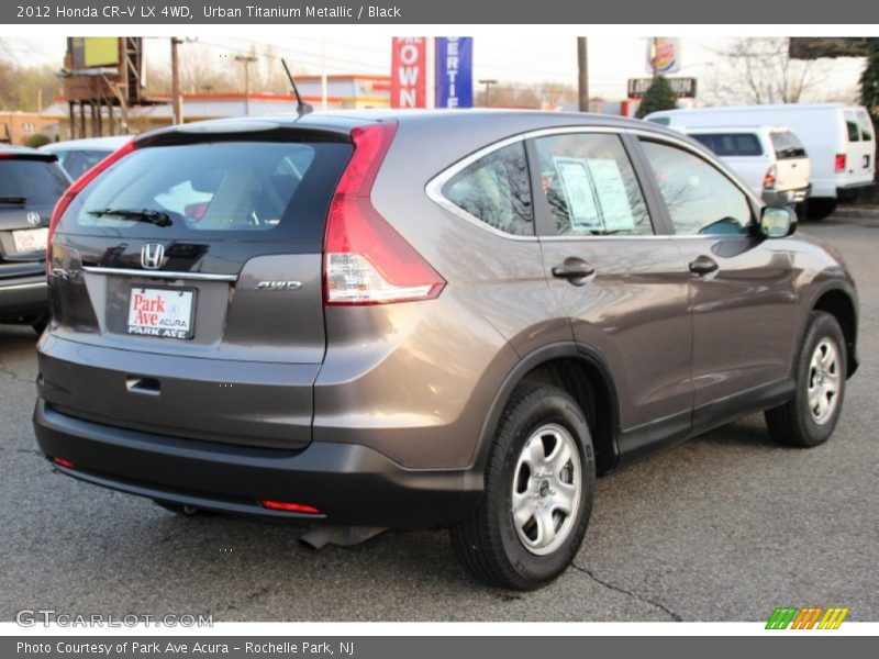 Urban Titanium Metallic / Black 2012 Honda CR-V LX 4WD