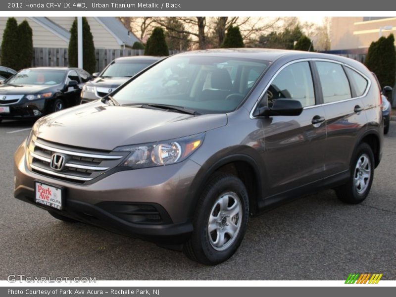 Urban Titanium Metallic / Black 2012 Honda CR-V LX 4WD