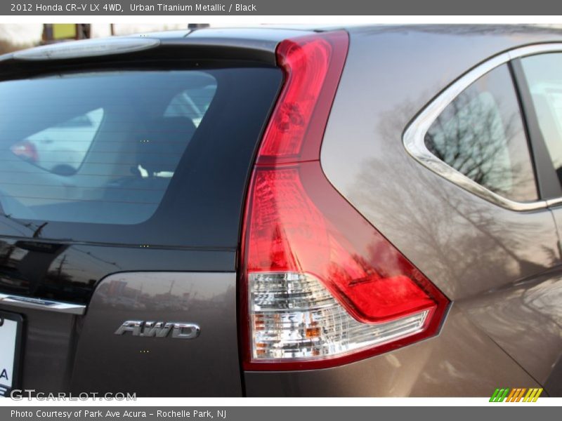 Urban Titanium Metallic / Black 2012 Honda CR-V LX 4WD