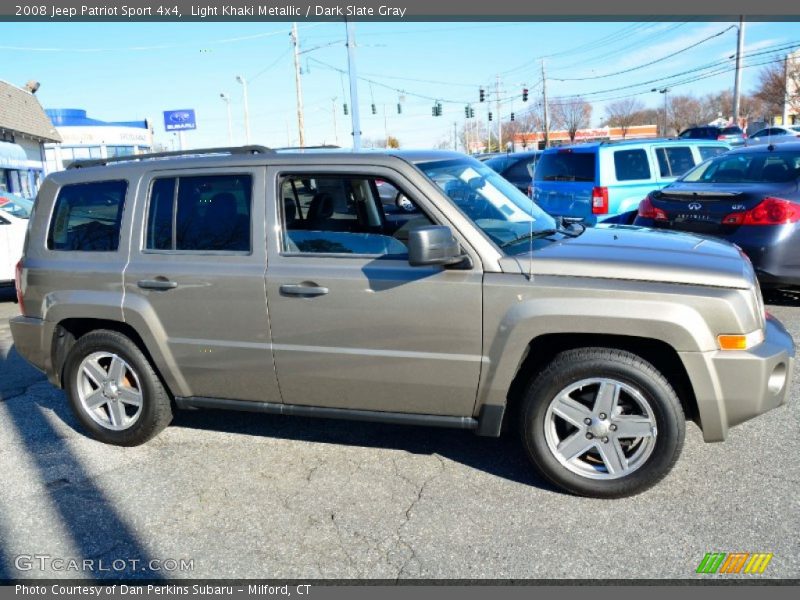 Light Khaki Metallic / Dark Slate Gray 2008 Jeep Patriot Sport 4x4