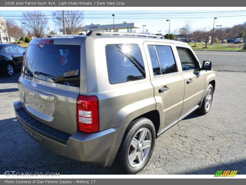 Light Khaki Metallic / Dark Slate Gray 2008 Jeep Patriot Sport 4x4
