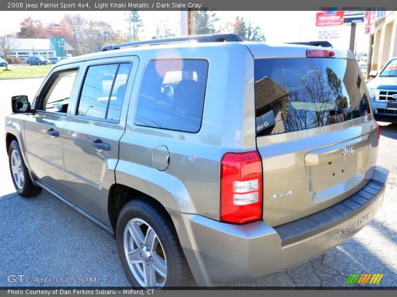 Light Khaki Metallic / Dark Slate Gray 2008 Jeep Patriot Sport 4x4