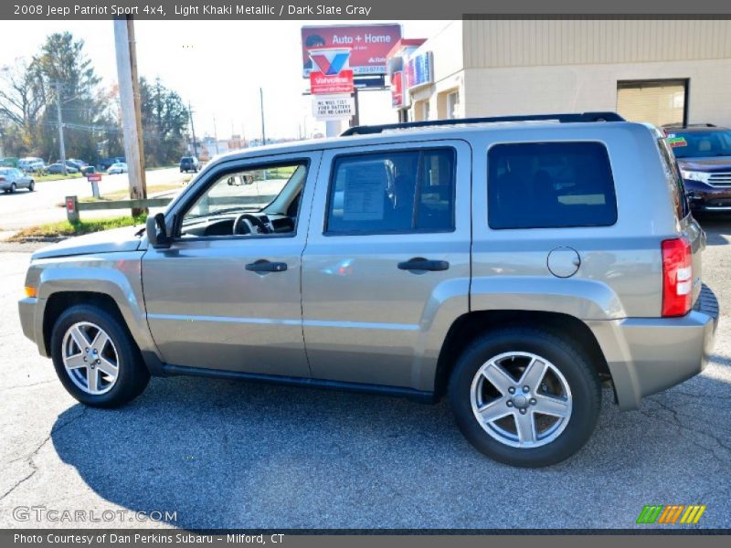 Light Khaki Metallic / Dark Slate Gray 2008 Jeep Patriot Sport 4x4