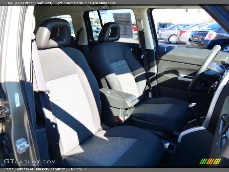 Light Khaki Metallic / Dark Slate Gray 2008 Jeep Patriot Sport 4x4