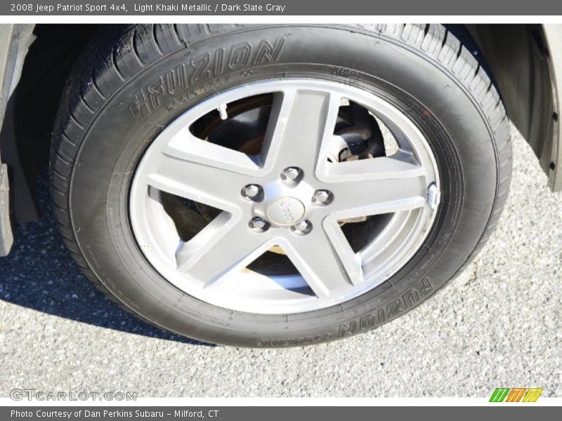 Light Khaki Metallic / Dark Slate Gray 2008 Jeep Patriot Sport 4x4