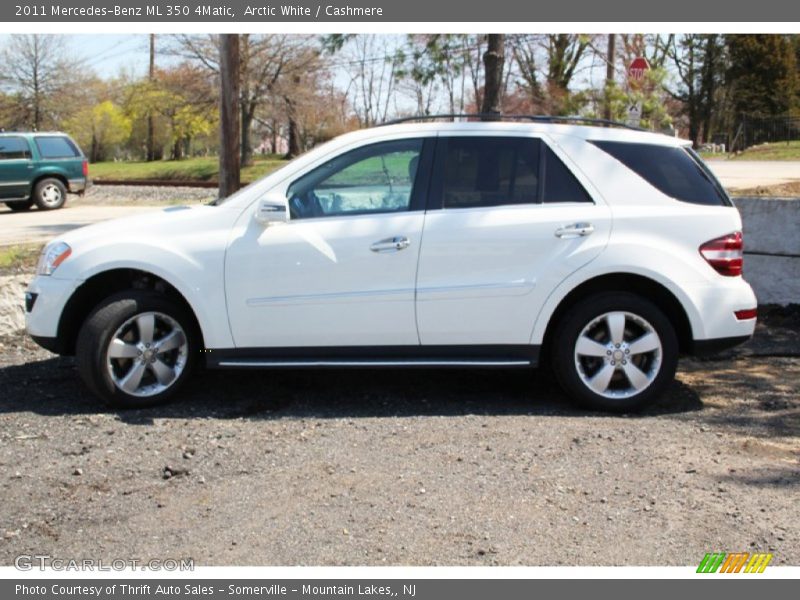 Arctic White / Cashmere 2011 Mercedes-Benz ML 350 4Matic