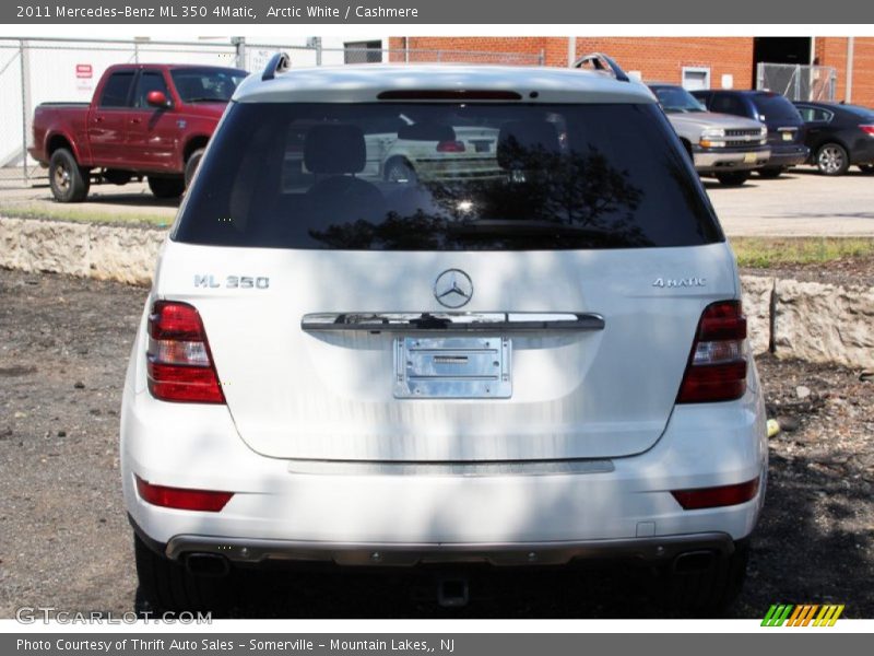 Arctic White / Cashmere 2011 Mercedes-Benz ML 350 4Matic