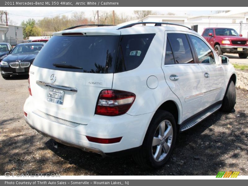 Arctic White / Cashmere 2011 Mercedes-Benz ML 350 4Matic