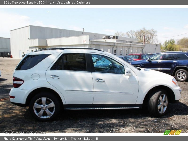 Arctic White / Cashmere 2011 Mercedes-Benz ML 350 4Matic