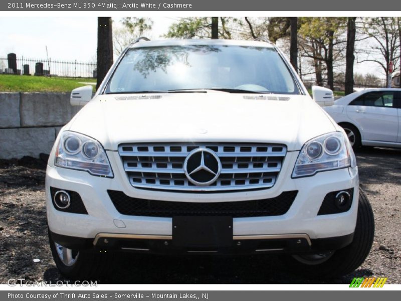 Arctic White / Cashmere 2011 Mercedes-Benz ML 350 4Matic