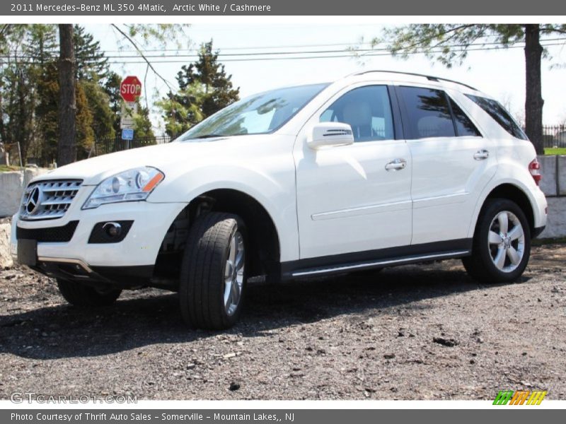 Arctic White / Cashmere 2011 Mercedes-Benz ML 350 4Matic