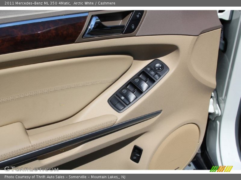 Arctic White / Cashmere 2011 Mercedes-Benz ML 350 4Matic